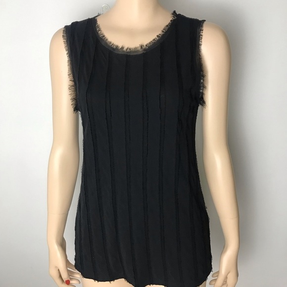 banana republic modal vertical stripe tank top size XS - Picture 1 of 5